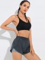 Absorbs Sweat Breathable Sports Shorts