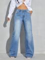 SHEIN ICON Women's Flare Jeans