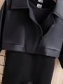Baby Girls' Zip-Front Jacket And Jumpsuit Set