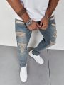 Men's Distressed Denim Jeans