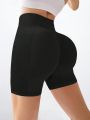 Yoga Basic Women's Basic Sports Shorts With Pockets