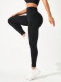 Yoga Basic Seamless High Elasticity Sports Leggings