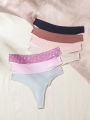 SHEIN 7pack Solid Simple Thong