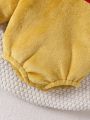 Baby Boys' Cute Hooded Fleece Lined Romper For Winter