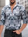 Men's Printed Casual Shirt