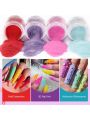 aviland Acrylic Powder Set Starter - 36 Colors Clear Red Acrylic Powder for Nails Rose Set Spring Summer Easy to Use Polymer System for Nail Extension Nail Carving DIY Nail Art No Need Nail Lamp