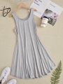 Ladies' Sleeveless Home Dress