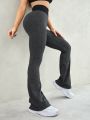 Yoga Trendy High Waist Flare Leg Pants