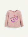 Cozy Cub 3pcs/Set Knitted Soft Round Neck Long-Sleeved Tops For Infant Girls