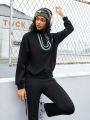 Street Sport Monogrammed Zip-Up Sweatshirt And Trousers