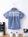 Boys' (Little) Blue Denim Jacket