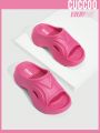 Cuccoo Everyday Collection Women'S Fashion Pink Thick Soled Slippers