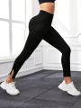 SHEIN Yoga Basic Women's Yoga Sport Leggings With Slit