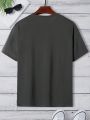 Men's Sentence Printed T-shirt