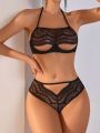 SHEIN Lace Sexy Lingerie Set For Women