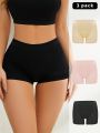 Women's Solid Color Boxer Shorts