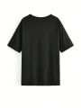 OZAN E Round Neck Half Sleeve Long Loose Women's T-Shirt