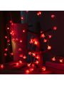 Red Lanterns String Lights 10/20/40/80LED Fairy String Lights For Wedding Chinese New Year Spring Festival Party Christmas Decoration