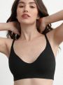 SHEIN Leisure 2pack Solid Wireless Bra