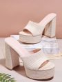 Women's Wedge Heel Thick Sole Sandals