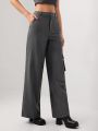 TSS Solid Slant Pocket Suit Pants