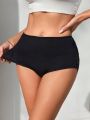 Women's Lace Panel Back Thong Panties