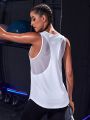 Mesh Insert Sports Tank Top