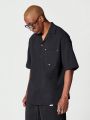 SUMWON Revere Collar Shirt With Pocket And Rivets