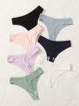 7pack Solid No Show Panty