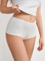 SHEIN Leisure Solid Color Boxer Shorts