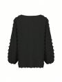 Plus Size Women's Lantern Sleeve Shirt