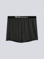 Men'S Boxer Briefs With Letter Jacquard Waistband (3-Pack)