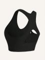 Yoga Basic 2pcs Seamless Cut-out Sports Bra