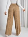 SHEIN Qutie Women's Drawstring Waist Sweater Pants