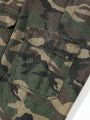 Teenage Boys' Camouflage Cargo Jeans