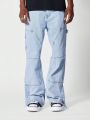 SUMWON Loose Fit Carpenter Jean With Split Hem