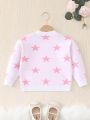 Little Girls' Star Pattern Sweater