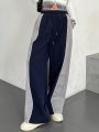 DAZY Flat Hardcover Free Drawstring Straight Casual Sweatpants