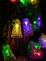 Led Garden Christmas Decor Battery Powered Light String With Control Box