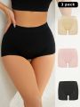 Women's Solid Color Boxer Shorts