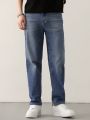 DAZY Men's Blue Washed Denim Jeans