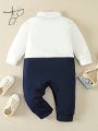 Gentleman Style Handsome Jumpsuit For Baby Boys