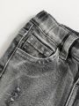 SHEIN Boys' (little) Distressed Jeans