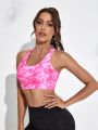 High Support Tie Dye Sports Bra