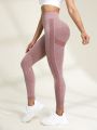 Yoga Basic Seamless High-waist Sports Leggings