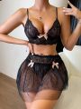 3pcs/Set Women's Sexy Lingerie Set (Valentine's Day Edition)