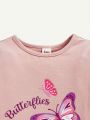 Cozy Cub 3pcs/Set Knitted Soft Round Neck Long-Sleeved Tops For Infant Girls