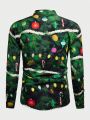 Men's Christmas Printed Shirt