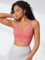 Crisscross Back Sports Bra