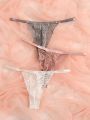 3pack Floral Lace Panty